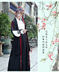 汉风华裳原创汉服女襦裙中国风古装男学生日常花灯节情侣汉服套装-淘宝网