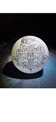 cn采集晚班ly采集到手镯芯3#雕刻参考图##玉雕图谱##玉雕线稿##玉雕