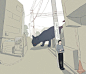 #晚安原画人#  听说微博可以空手套猫片……你们有没有猫？它长得可爱不~via:yokotanji ​​​​