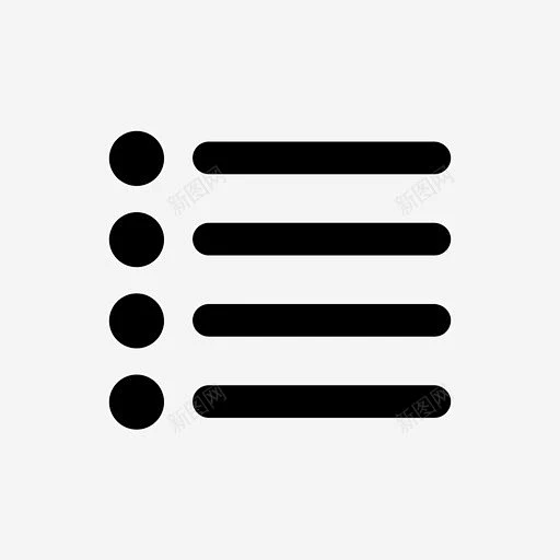 列表视图模式注释图标 icon 标识 标志 UI图标 设计图片 免费下载 页面网页 平面电商 创意素材-花瓣网