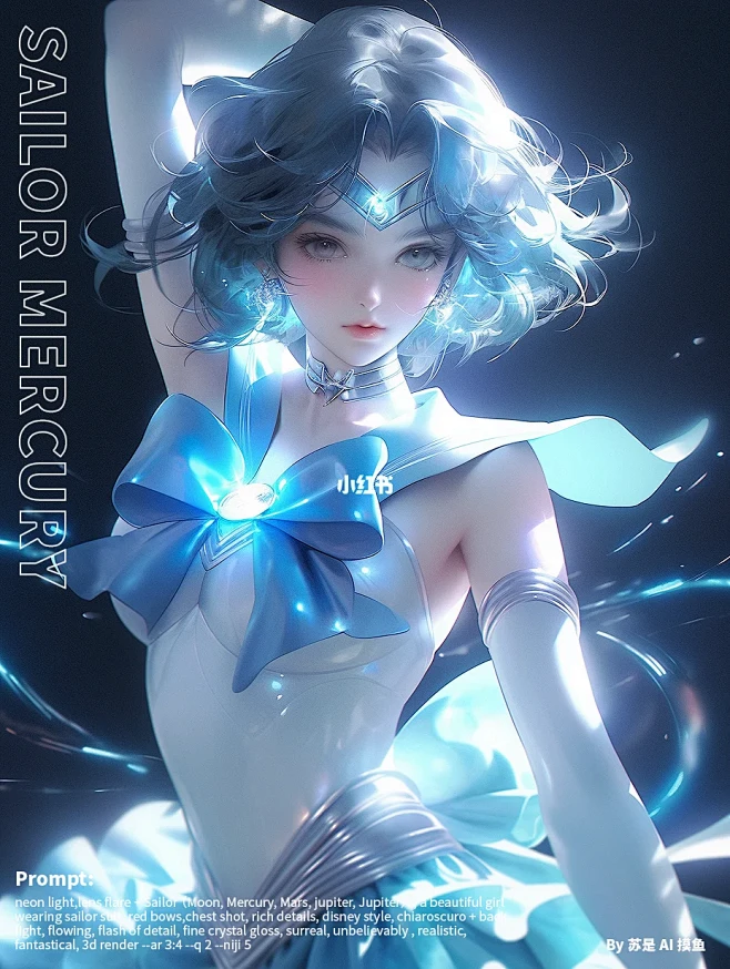 Midjourney | 美少女战士 |...