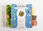 Cook食品包装设计，来源自黄蜂网http://woofeng.cn/