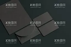 办公用品  - 源文件下载【酷图网】圆角,名片,卡片,商务,风格,A4纸,卡纸,信封