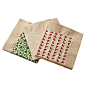 日本MUJI无印良品 圣诞限定款 日本产 圣诞餐巾纸餐垫纸/3种花纹
