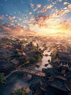 古风插画 || 梦回长安城【附咒语】 - 小红书