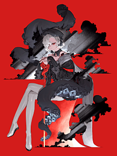 无耻蓝采集到2设计-二次元