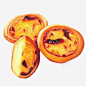 蛋挞手绘画片高清素材 小甜点 水彩画 焦黄色 蛋挞 零食 元素 免抠png 设计图片 免费下载 页面网页 平面电商 创意素材