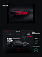 Drifter : Cool car game for ipad and iphone. I designed game interface, app icon and website. 