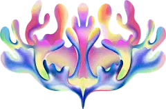 简约大气抽象艺术花蕊花卉素材