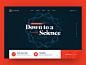 Science, Venture Capital Website Header