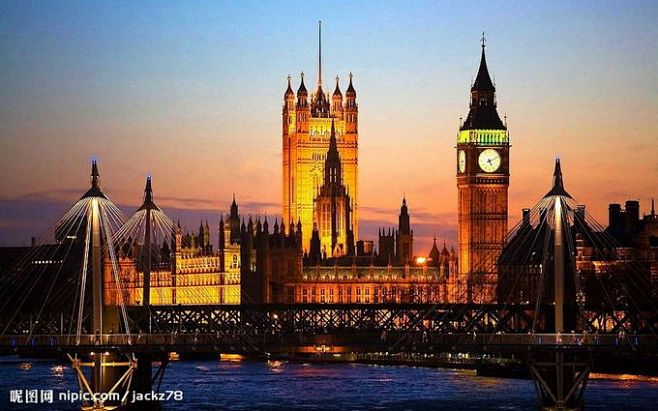 世界夜景最美十城.震撼夜景(组图)-英国...