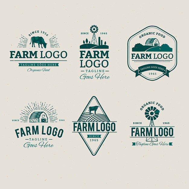 农场，农业，农产品logo标志矢量图素材