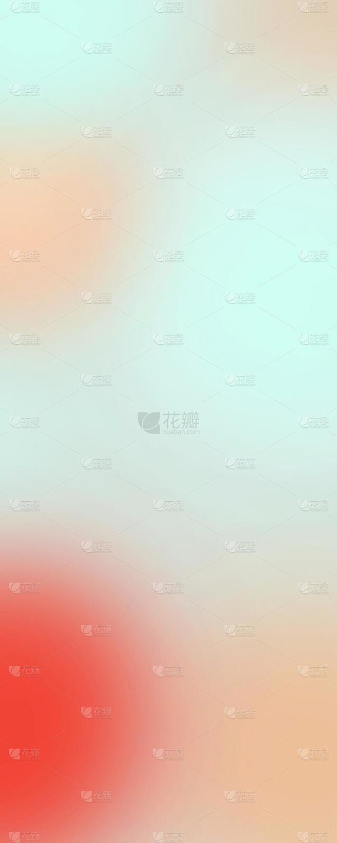 弥散风彩色渐变质感背景