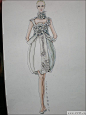 花语-婚纱礼服设计-服装设计