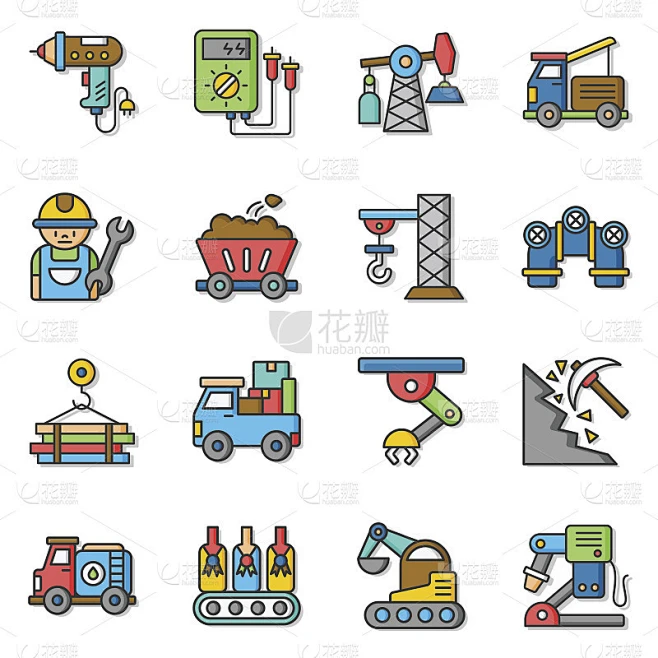 20160428 _iconset_industry素材-花瓣网