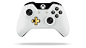 Lunar White Wireless Controller Front