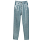 B030707 - BABYGHOST 独立设计师品牌 独特合体 收口牛仔裤 原创 新款 2013 正品 代购  纽约DOWNTOWN