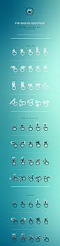 Flat Gesture Icons Pack 