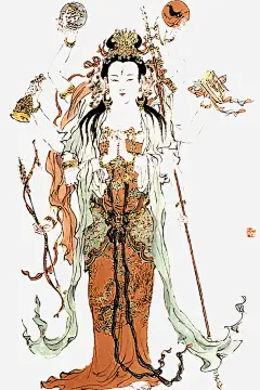 道教人物画中国人物画免抠素材_新图网 https://ixintu.com 中国人物画 人物肖像写意 传统国画人物 写意人物画 古代人物画 道教人物画