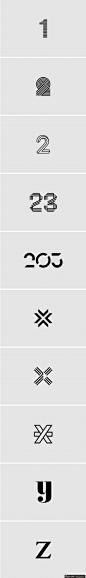 创意字体设计 数字设计 创意logo设计 图形设计 标志 商标 LOGO  字母设计 符号设计图