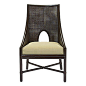 Barbara Barry Caned Arm Chair