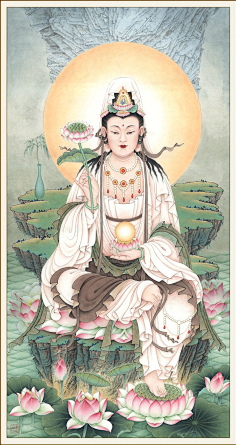 无上正等觉-花瓣网|陪你做生活的设计师 | 千姿百态的观世音菩萨