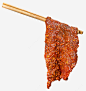 实物筷子夹着一片麻辣牛肉免抠png素材_新图网ixintu.com