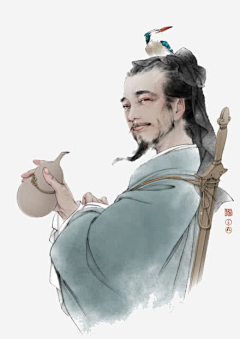 可乐将采集到古风人物