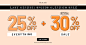 25% off everything + extra 30% off sale (bloomin) - home m1