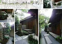 山角格子采集到庭院