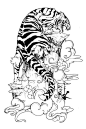 Tiger tattoo design