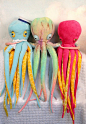 Customize Your Plush Octopus Now with FREE LOVE red felt heart