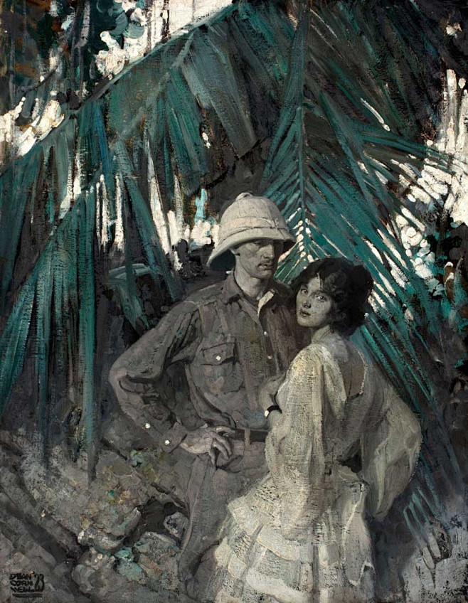 美国Dean Cornwell人物绘画作...