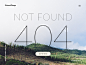 Daily UI challenge #008 — 404 page