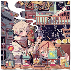 枬久○采集到C_插画