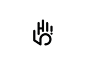 019/365: HI 5!  Usually, when you throw out a high five, it's followed with a greeting like "Hi," or "What's up?" For this logo, I decided to wrap all that together. This style is very similar to m...