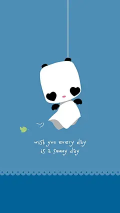 晴天娃娃「iPhone壁纸‐手机壁纸‐可爱‐卡通‐动漫‐平铺‐插画‐文字‐人物‐背景」☀Wow_nini☀