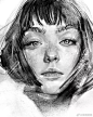 来自插画师 Kildren 人物肖像绘画作品~ ​​​​