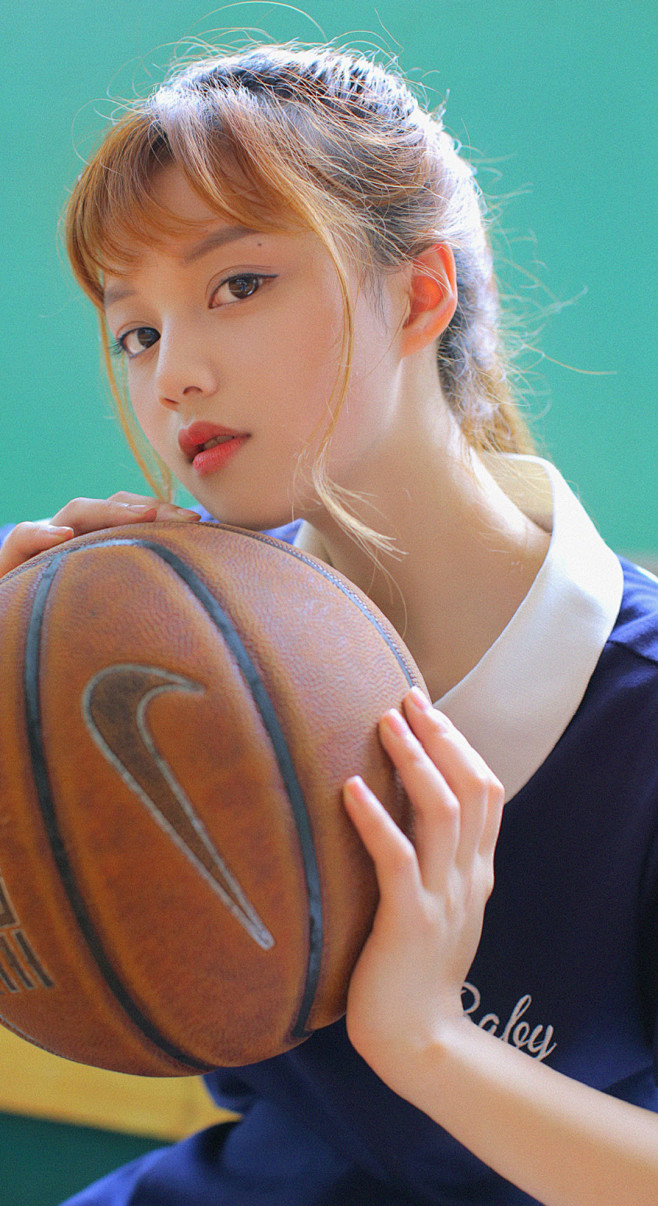 日系运动风美女清新人像写真iphone6splus壁纸55壁纸网