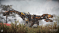 Horizon Forbidden West: Elemental Clawstriders In Game