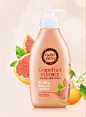 Amore Pacific's  Happy Bath packaging : The illustrations were painted by hand using watercolor for packaging for Amore Pacific's Happy Bath line.