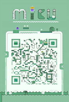 山己几_采集到平面设计- 二维码设计