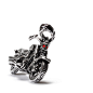 Merdia Hot Sale Man's Titanium Necklace Motorcycle Pendant Red Eye Knight of Darkness: Amazon.co.uk: Jewellery