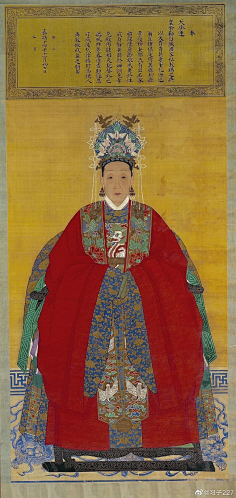 com采集索菲亚的宝石盒子采集到绘画韩国使臣问明人,明代命妇穿什么?