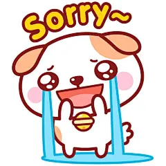 秋田君Sorry#秋田君# #头像# #狗# #表情# #卡通# #可爱# #治愈系#