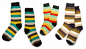 Betabrand Stiped Socks by COLOURlovers