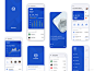 30多个金融钱包银行信用卡app界面ui设计素材下载 - UI素材下载