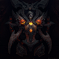 Leablo, Gilberto Magno : I made this work based on the art of Diablo 3 . More specific (Tyrael book).

You can see more gif images in my website: http://gilbertomagno.com/portfolio/leablo