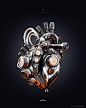 Black Glossy Heart, Vladislav Ociacia : Project for my shop. <br/>Soon in stock - <a class="text-meta meta-link" rel="nofollow" href="https://www.buyourobot.com/downloads/category/robotic-organs/robotic-heart/" title