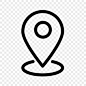Location 地址 位置 线性图标